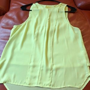 Stunning yellow Anthropologie top high low